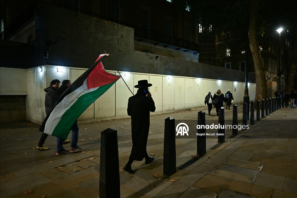 В Лондоне прошла акция против израильских атак на Газу