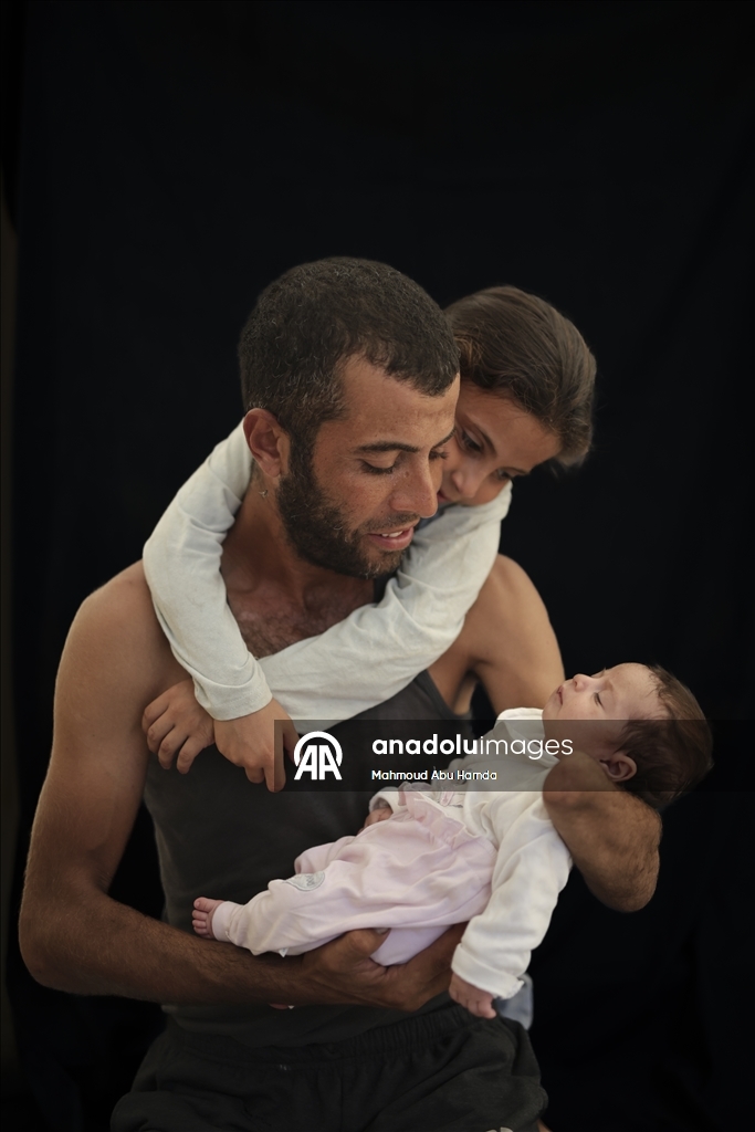 Палестинец Махмуд Саллуут, ставший инвалидом после израильских атак, борется за жизнь