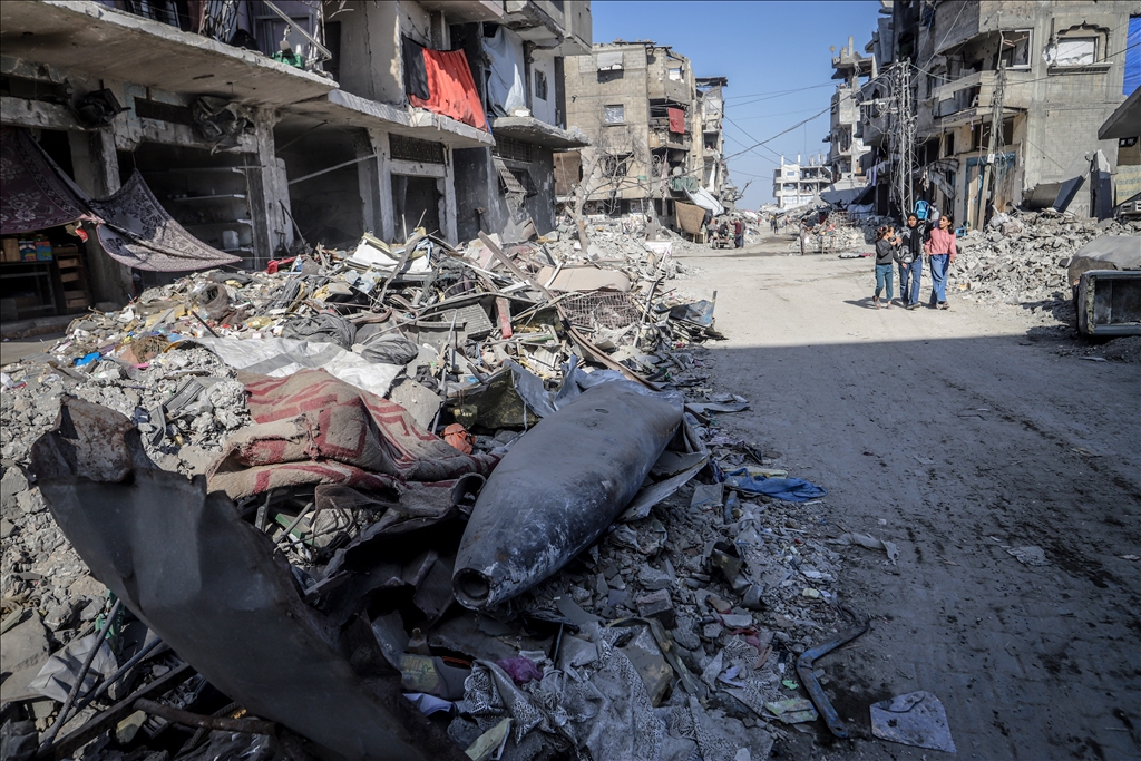 В Газе неразорвавшиеся боеприпасы представляют угрозу