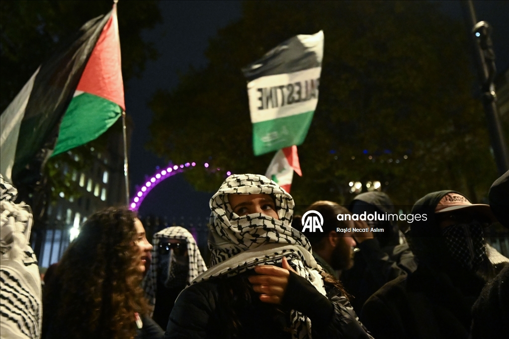 В Лондоне прошла акция против израильских атак на Газу