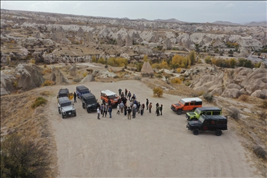 Осенние пейзажи украсили Каппадокию