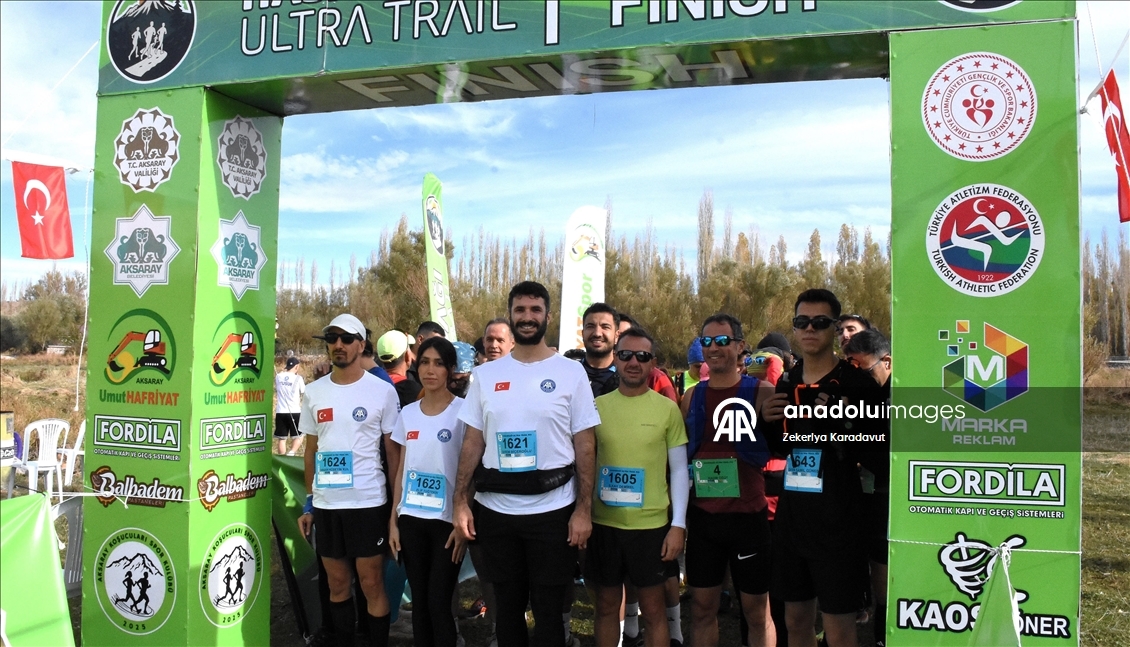 Hasan Dağı Trail koşu etkinliği yapıldı