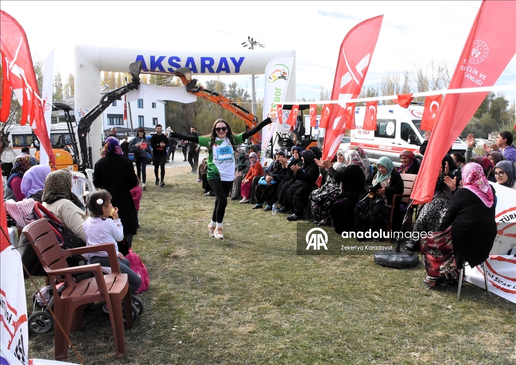 Hasan Dağı Trail koşu etkinliği yapıldı