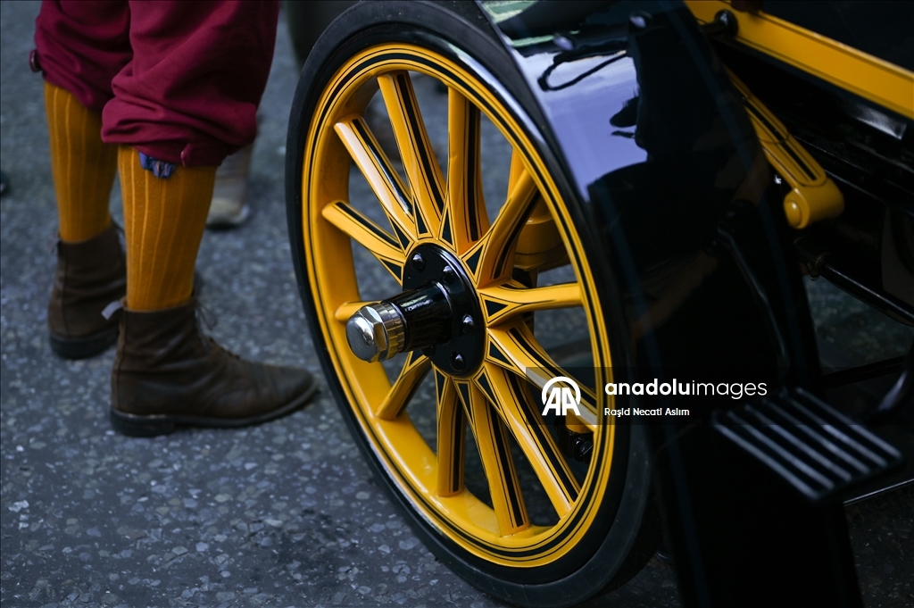 Veteran Otomobiller Londra Sokaklarını Renklendirdi