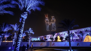 Mısır'da "dördüncü piramit" olarak adlandırılan Büyük Mısır Müzesi törenle açıldı