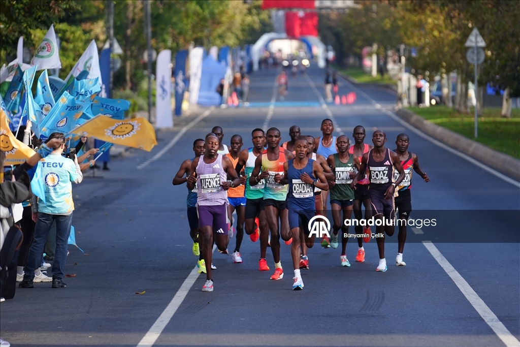 انطلاق ماراثون إسطنبول العابر للقارات بنسخته الـ 47