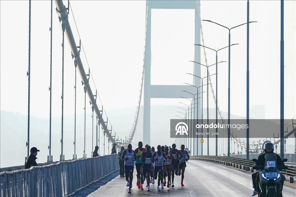 انطلاق ماراثون إسطنبول العابر للقارات بنسخته الـ 47