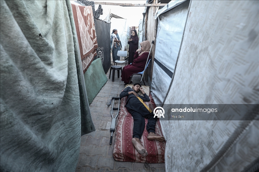 Gazze'deki Nuseyrat Kampı’nda yıkımın gölgesinde günlük yaşam