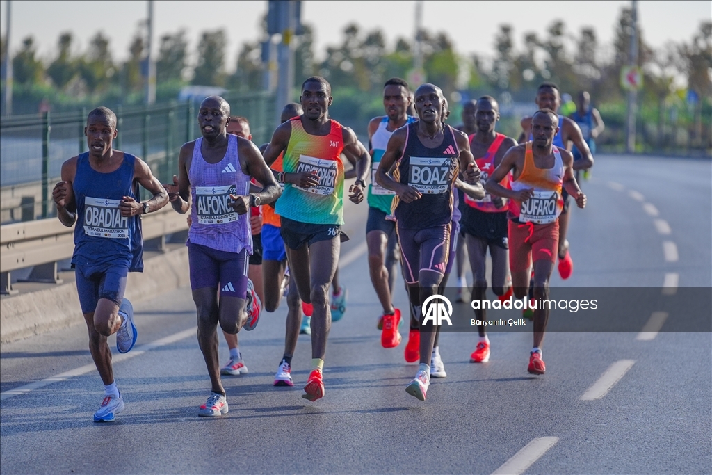 انطلاق ماراثون إسطنبول العابر للقارات بنسخته الـ 47