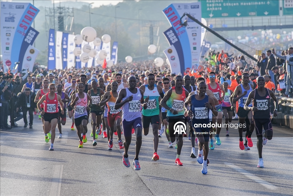 انطلاق ماراثون إسطنبول العابر للقارات بنسخته الـ 47