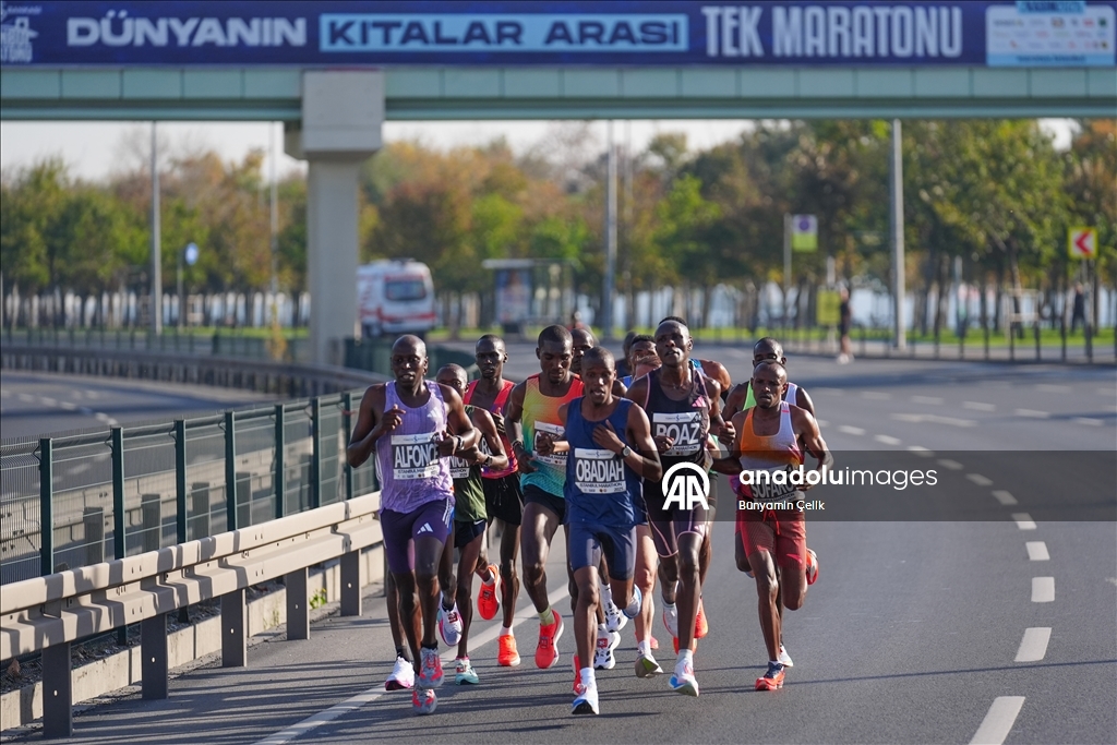 انطلاق ماراثون إسطنبول العابر للقارات بنسخته الـ 47