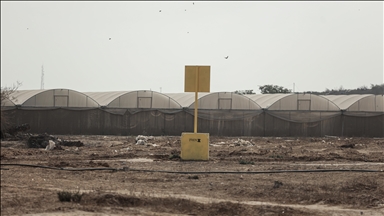 İsrail ordusu Deyr el-Belah’ın doğusundaki tampon bölgede sınır işaretleri koydu