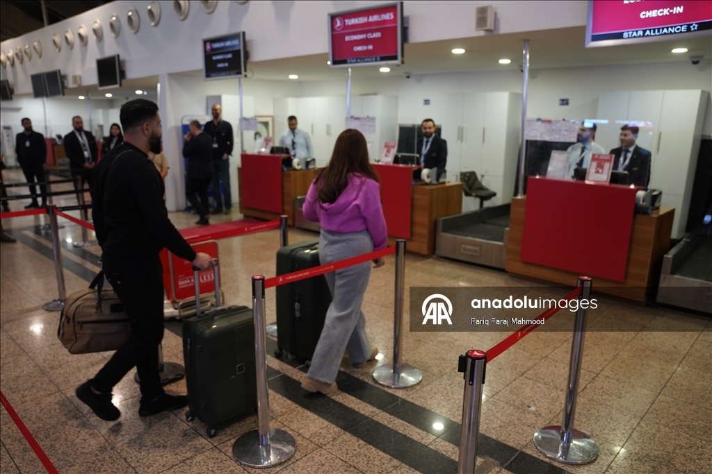 استئناف رحلات الطيران بين إسطنبول والسليمانية