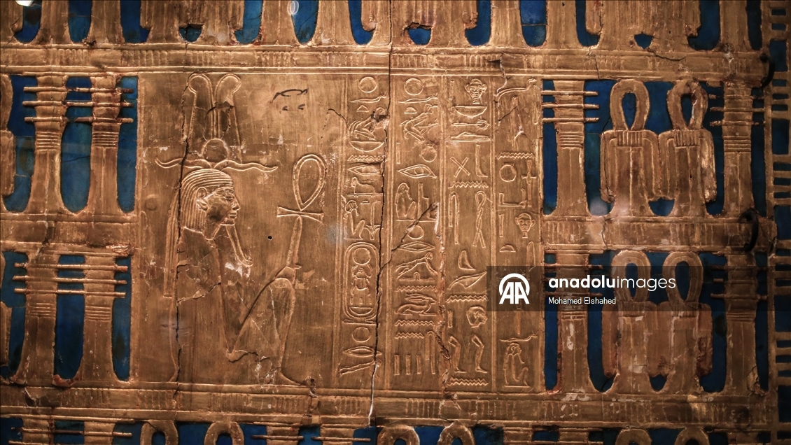 Antik Mısır'ın ünlü firavunlar dönemine ait eserlerin bulunduğu Büyük Mısır Müzesi