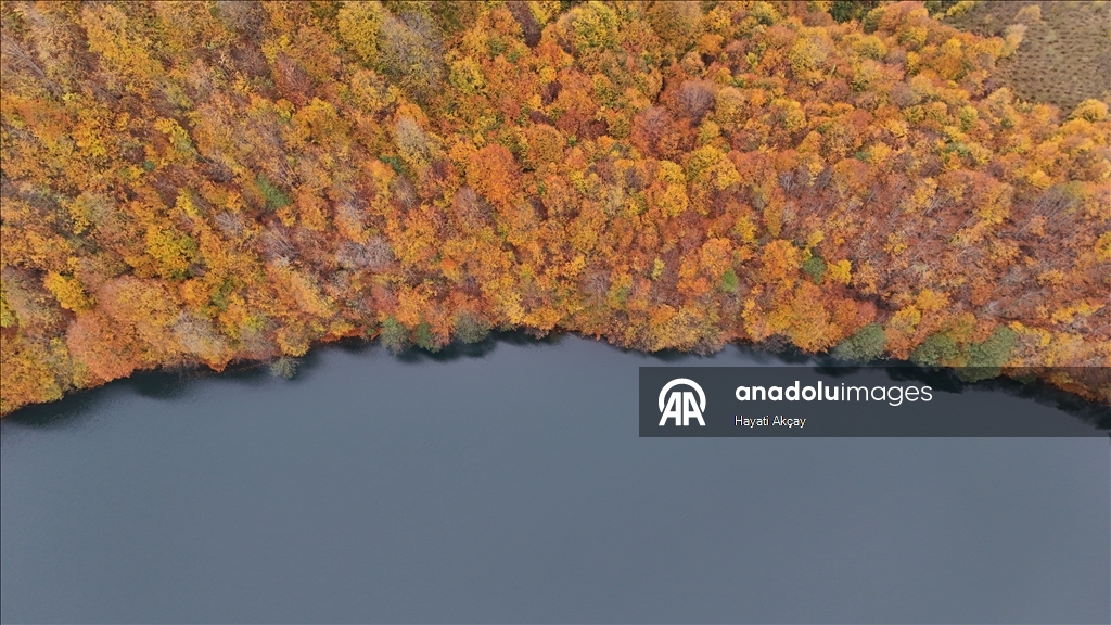 Природный парк Улугёль в турецкой провинции Орду окрасился в осенние краски