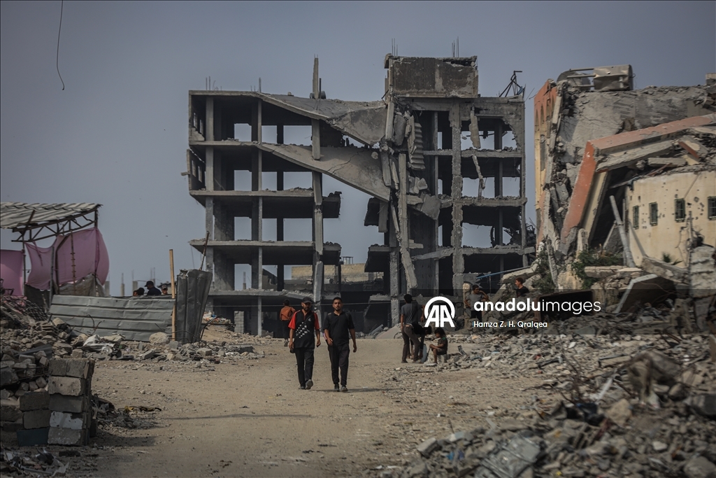 Повседневная жизнь в Газе после прекращения огня