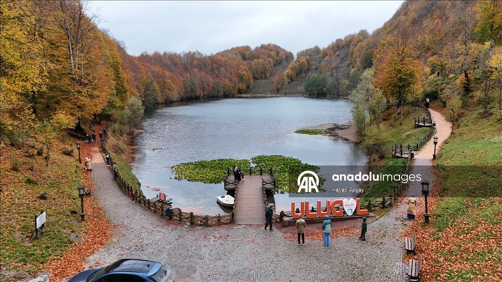 Природный парк Улугёль в турецкой провинции Орду окрасился в осенние краски