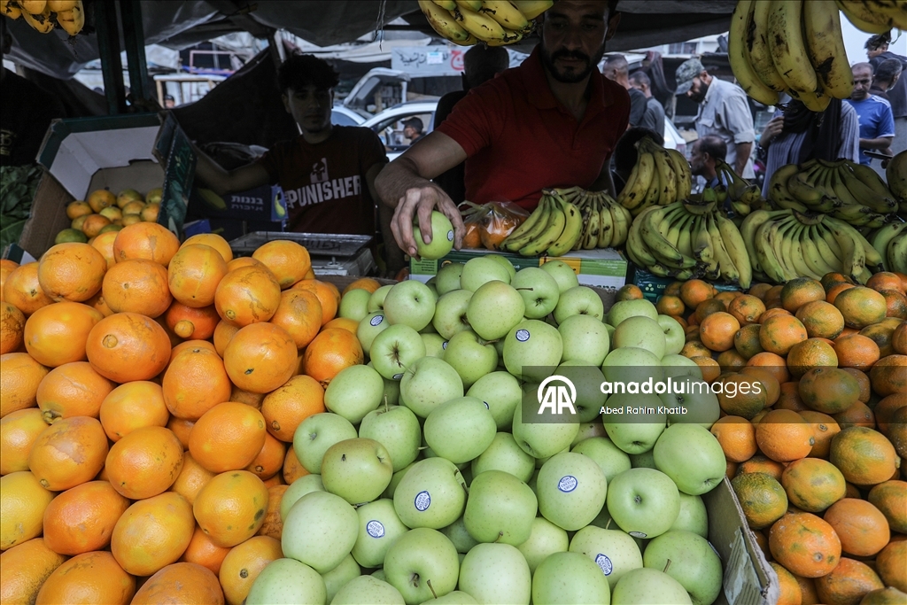 Оживление на рынках Хан-Юнуса после заключения соглашения о прекращении огня