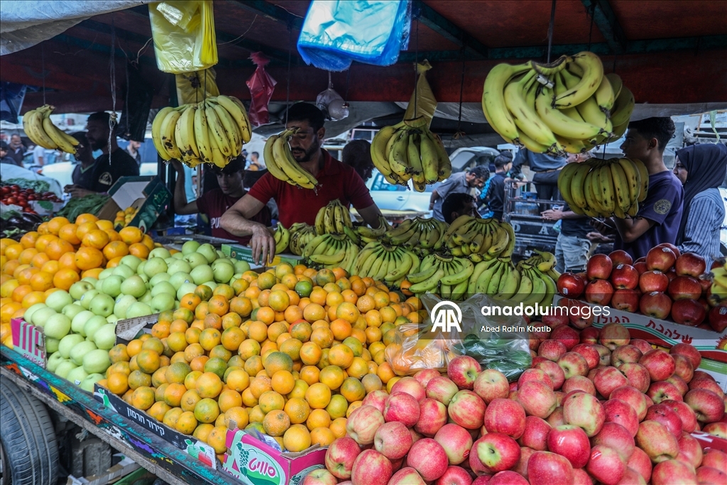 Оживление на рынках Хан-Юнуса после заключения соглашения о прекращении огня