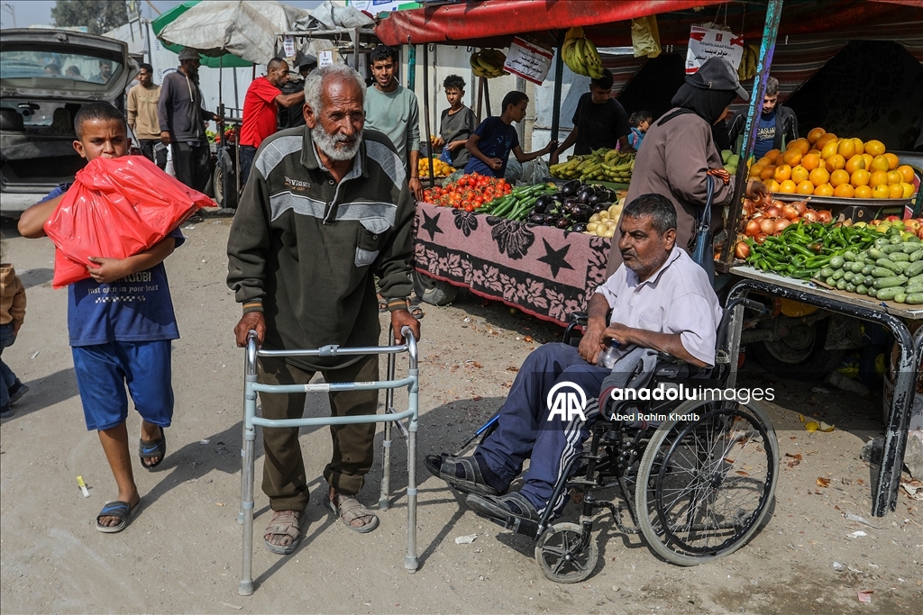 Оживление на рынках Хан-Юнуса после заключения соглашения о прекращении огня