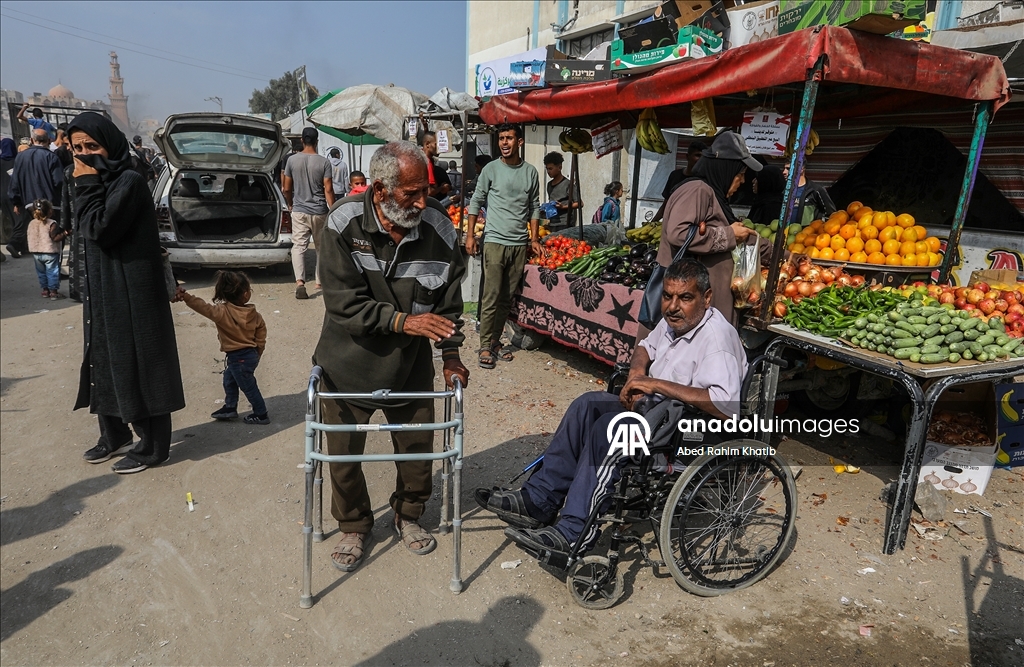 Оживление на рынках Хан-Юнуса после заключения соглашения о прекращении огня