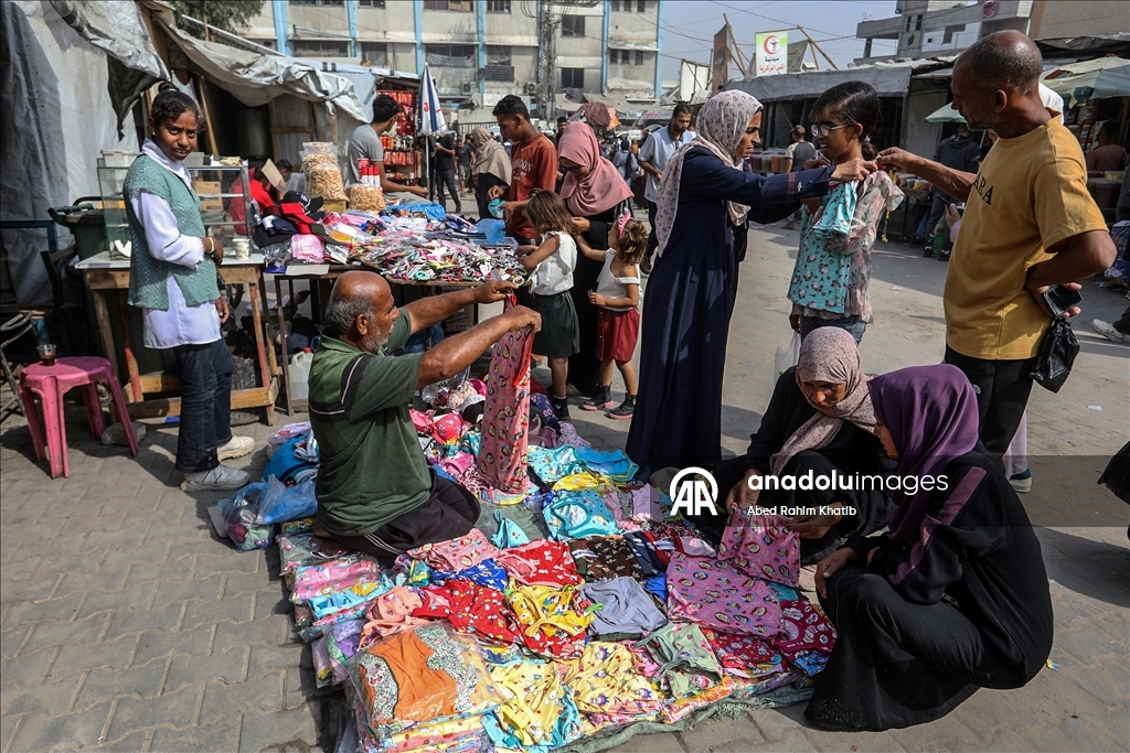 Оживление на рынках Хан-Юнуса после заключения соглашения о прекращении огня