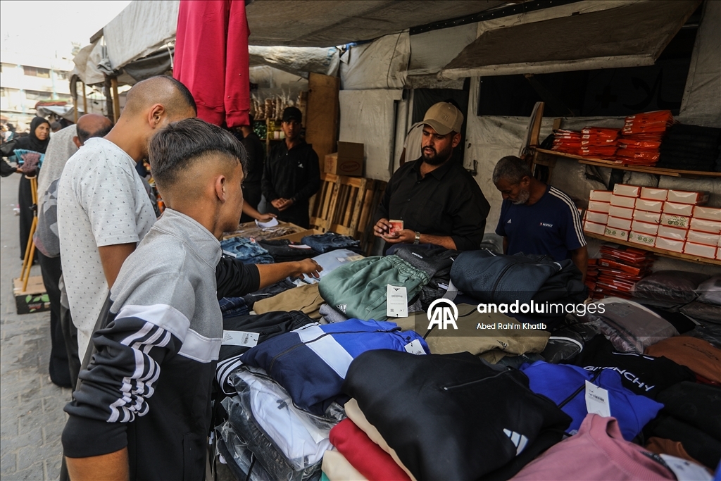 Оживление на рынках Хан-Юнуса после заключения соглашения о прекращении огня