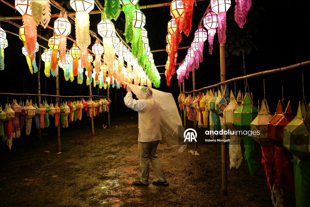 Thai Lantern festival in Chiang Mai