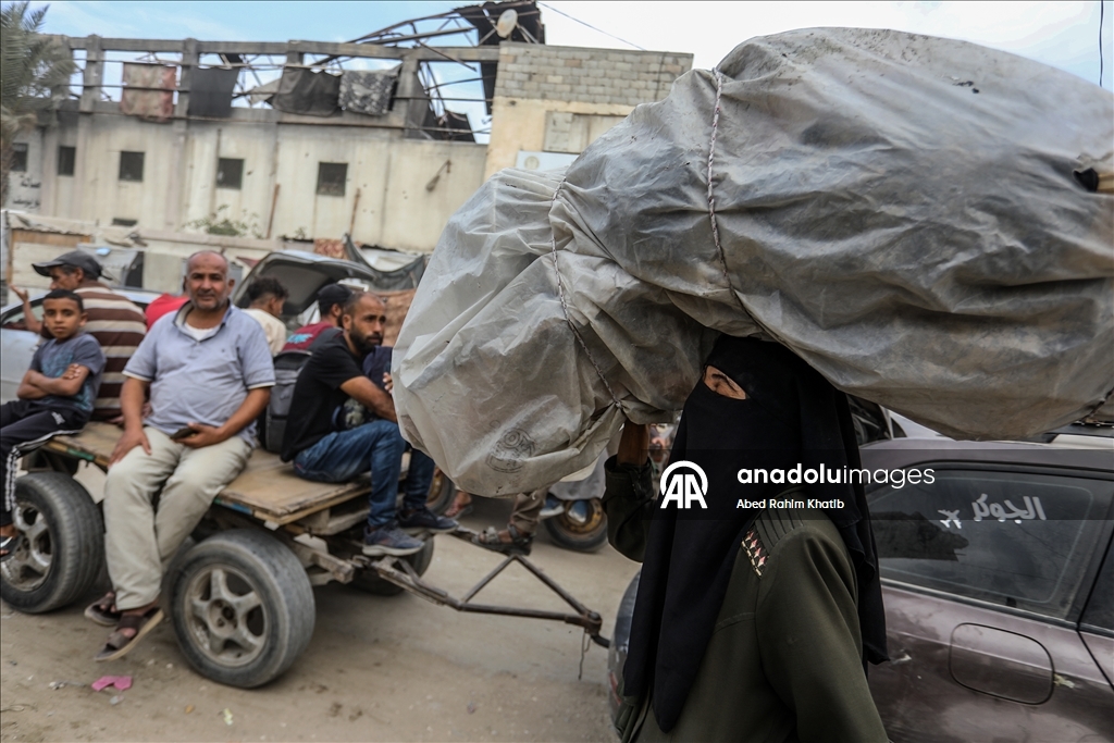 Оживление на рынках Хан-Юнуса после заключения соглашения о прекращении огня
