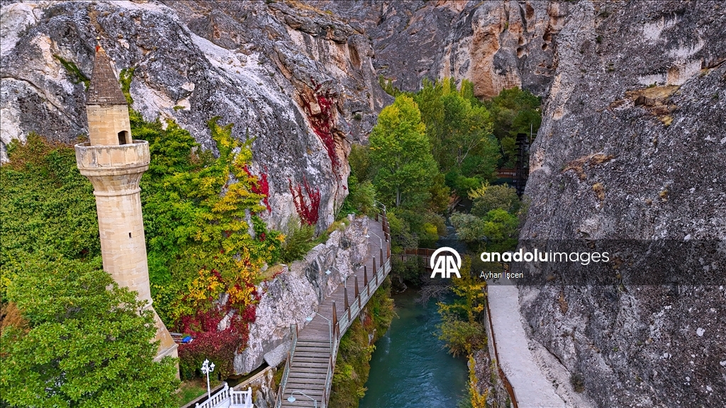 Li Kanyona Tohmayê xemla rengên payîzê