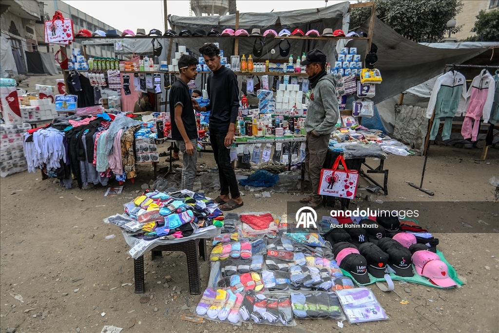Оживление на рынках Хан-Юнуса после заключения соглашения о прекращении огня