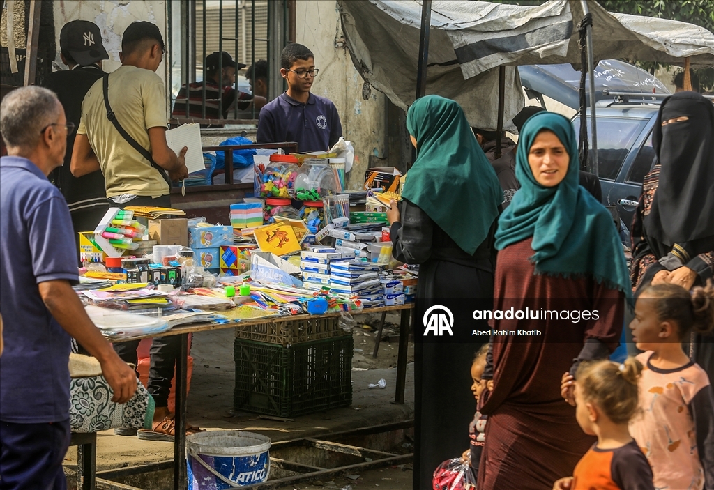 Оживление на рынках Хан-Юнуса после заключения соглашения о прекращении огня