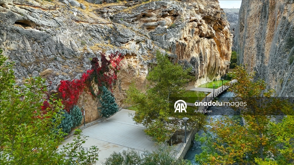 Li Kanyona Tohmayê xemla rengên payîzê