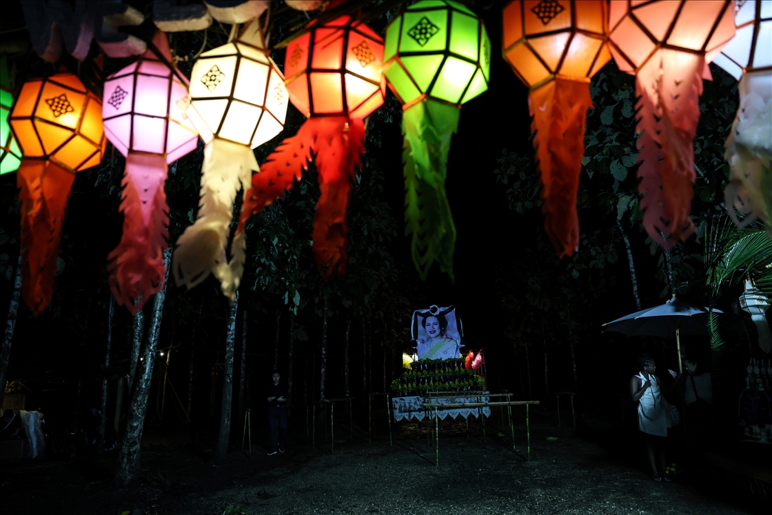 Thai Lantern festival in Chiang Mai