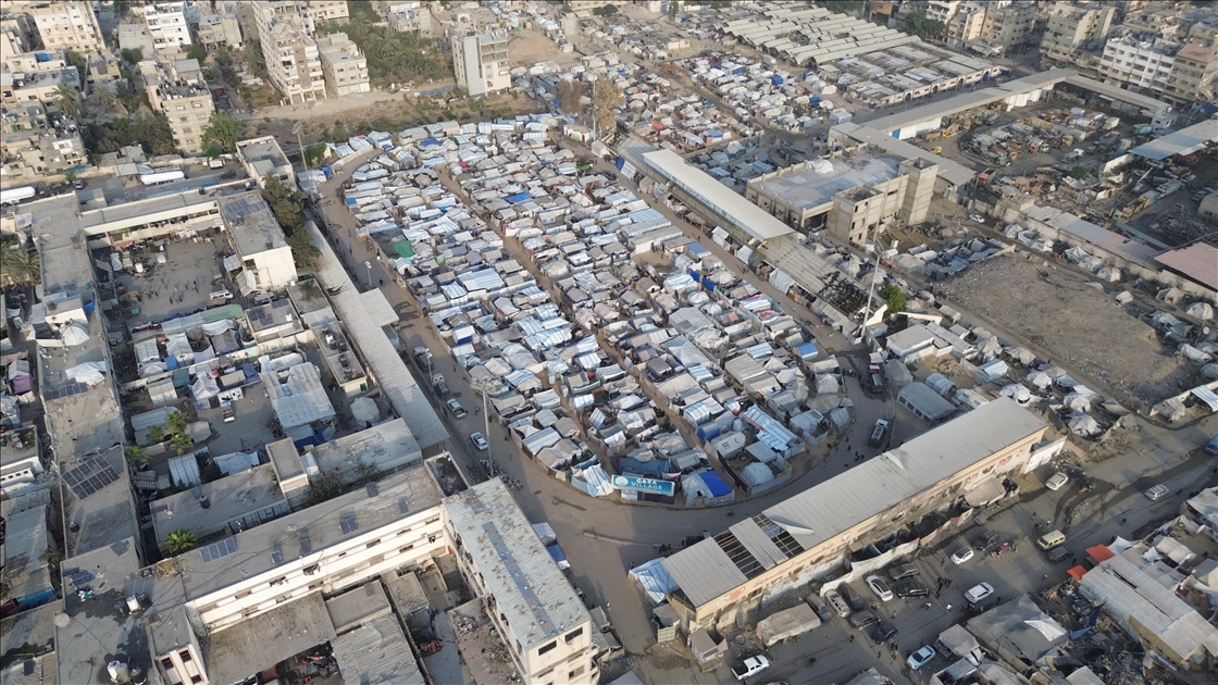 Yermük Stadı Filistinlilerin barınma merkezi haline geldi