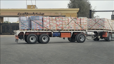 Гуманитарные грузы продолжают поступать в Газу