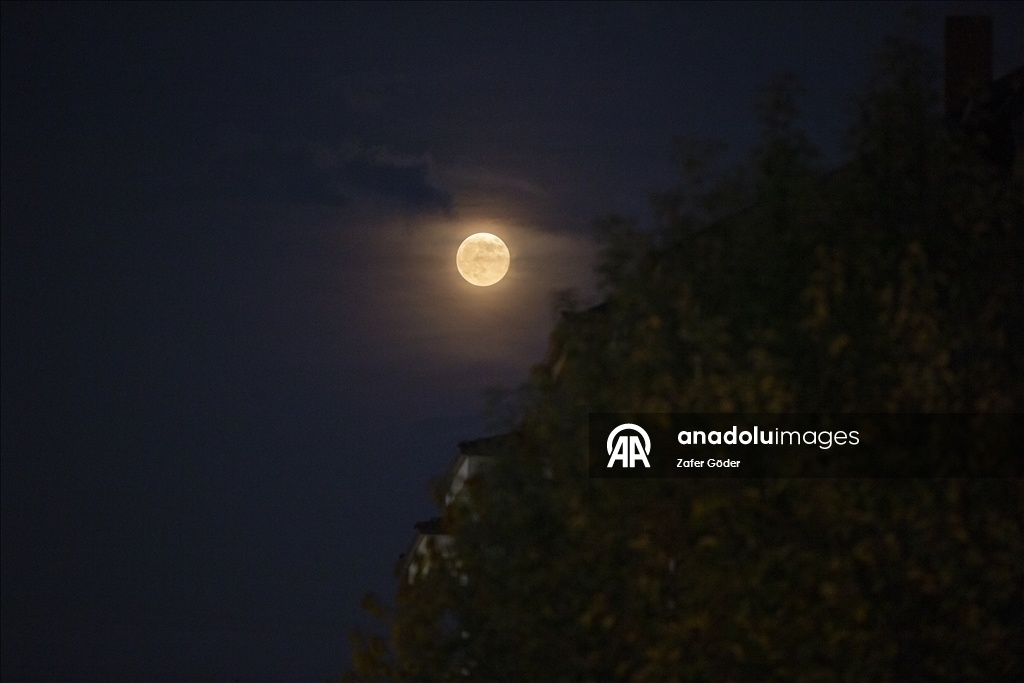 Полная луна создала живописные виды 12