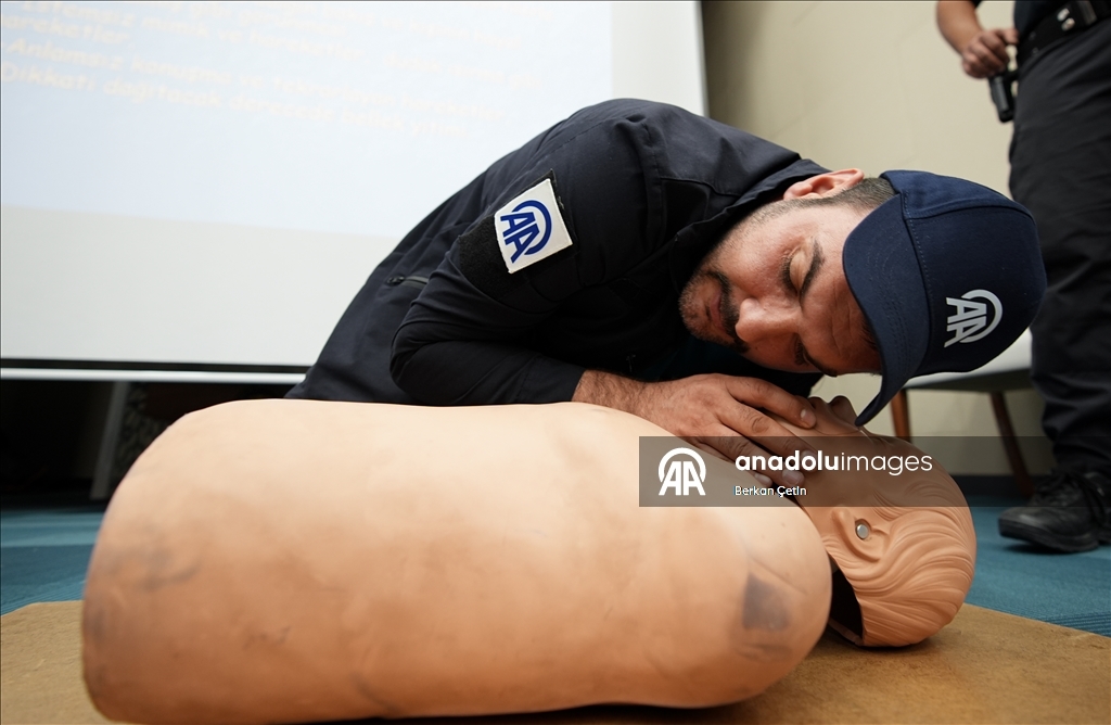 На курсе военной журналистики «Анадолу» отработали действия в кризисных ситуациях