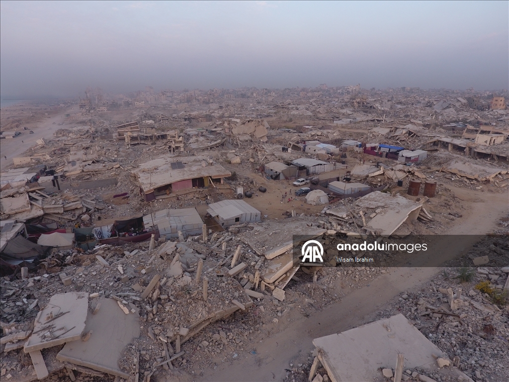 Potpuno uništenje na zapadu Gaze nakon izraelskih napada