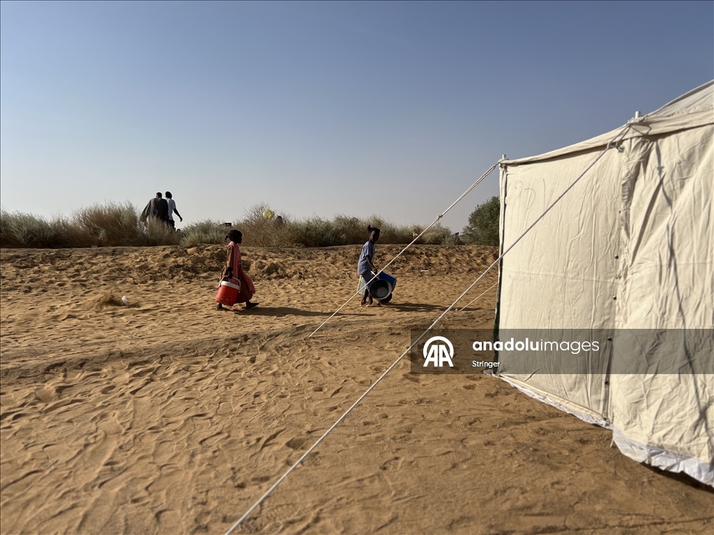 Displaced Sudanese civilians endure hardship in Al-Dabbah