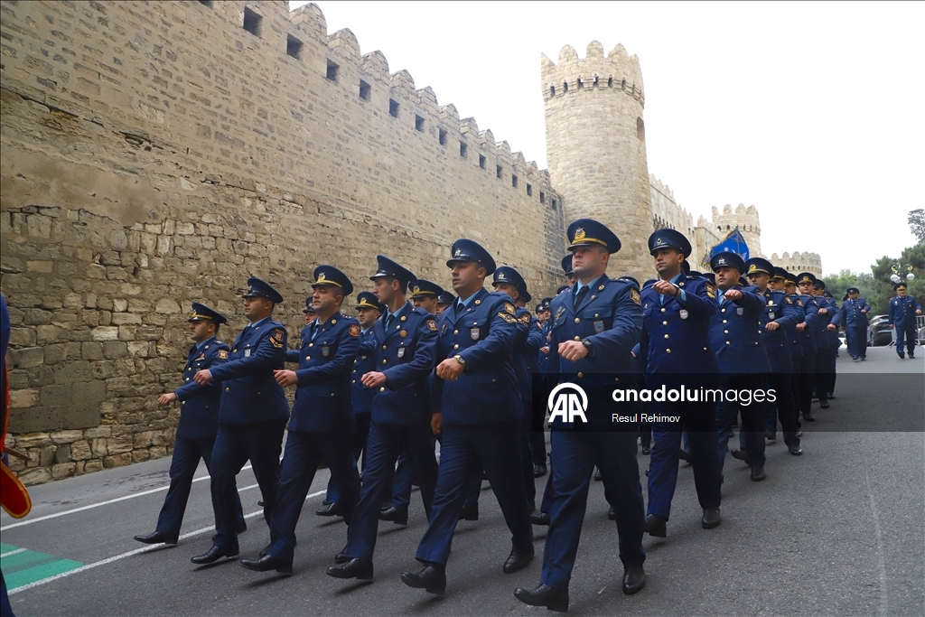 В Азербайджане прошли шествия в честь пятой годовщины Победы в Карабахе