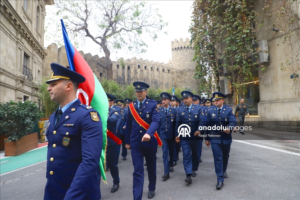 В Азербайджане прошли шествия в честь пятой годовщины Победы в Карабахе