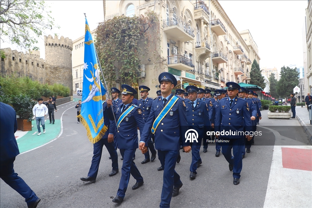 В Азербайджане прошли шествия в честь пятой годовщины Победы в Карабахе