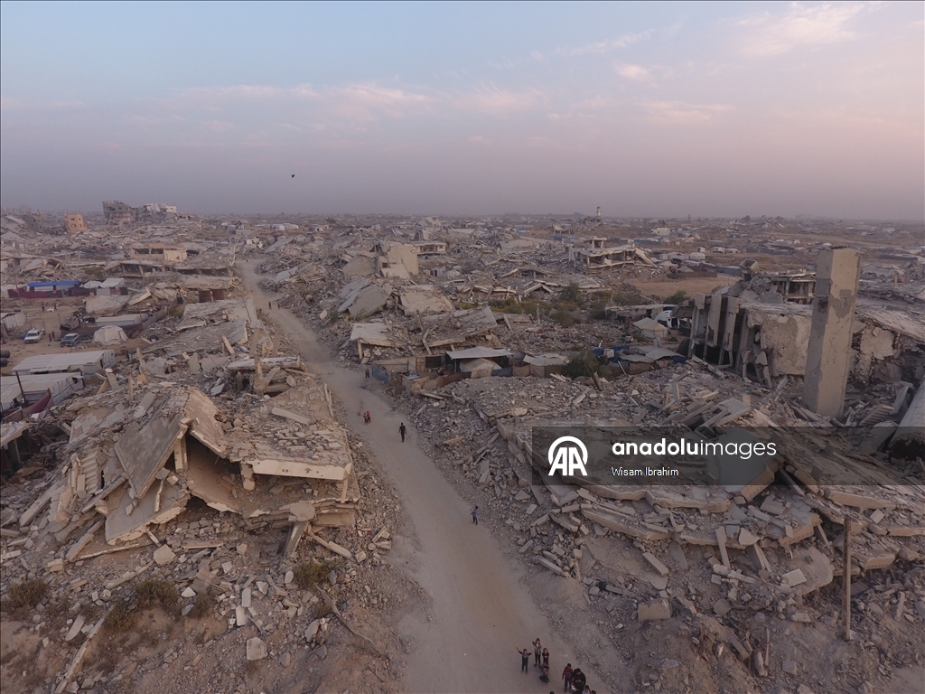 Potpuno uništenje na zapadu Gaze nakon izraelskih napada