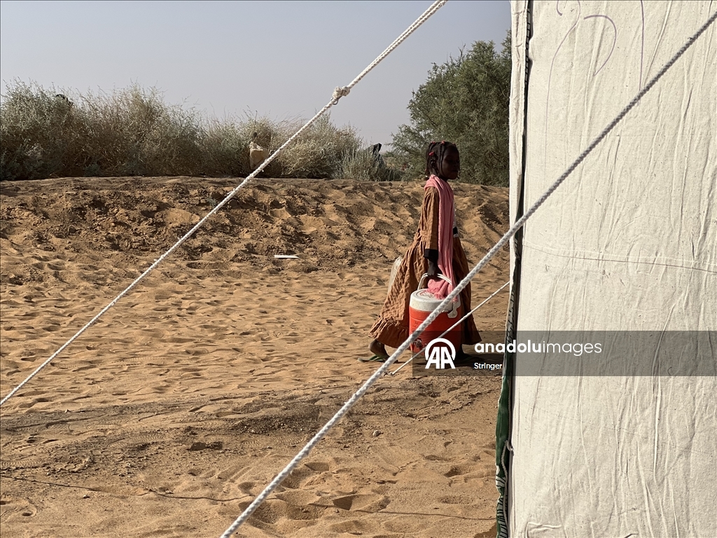 Displaced Sudanese civilians endure hardship in Al-Dabbah