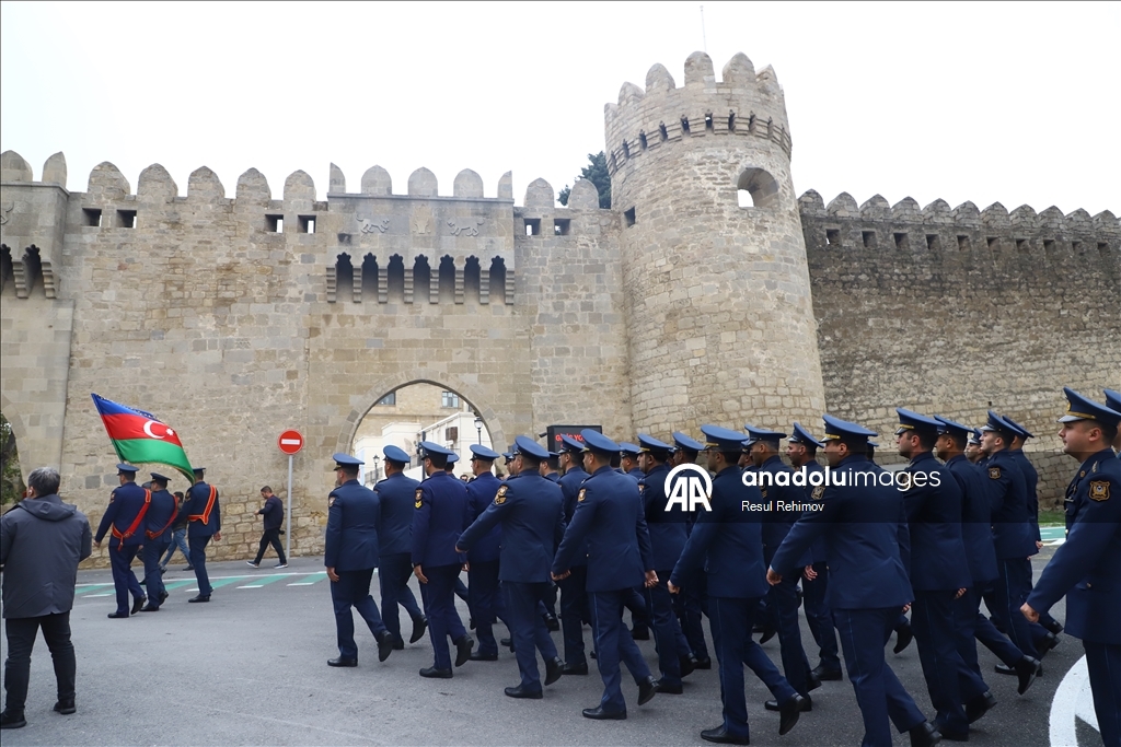 В Азербайджане прошли шествия в честь пятой годовщины Победы в Карабахе