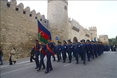 В Азербайджане прошли шествия в честь пятой годовщины Победы в Карабахе