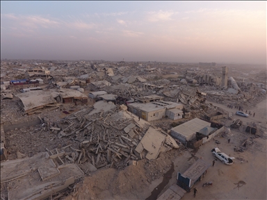 Snimak potpunog uništenja na zapadu Gaze nakon izraelskih napada