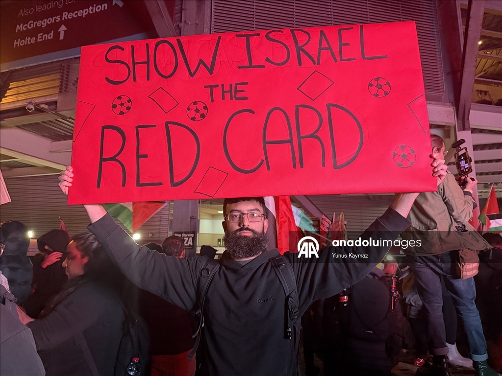 بريطانيا.. الآلاف يطالبون باستبعاد إسرائيل من مباريات كرة القدم الدولية