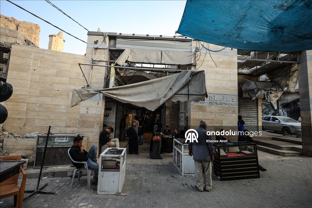 Gazze’nin tarihi dokusu İsrail saldırılarında ağır hasar gördü